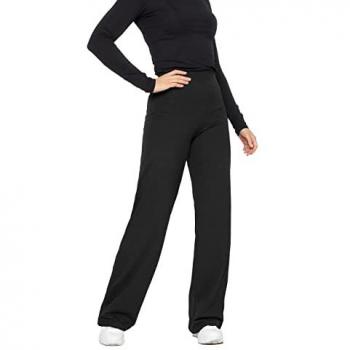 Schwarze Wide-Leg-Jersey für Damen