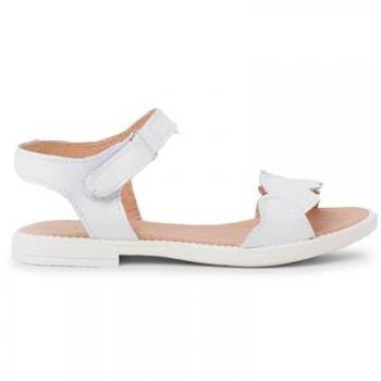 Sandales Enfant à Bride Coeur Blanc Pisamonas