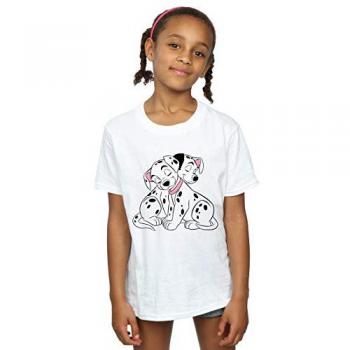 T-shirt enfant Disney Dalmatiens Blanc