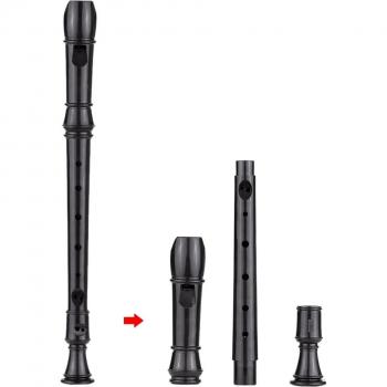 8 Hole Soprano Recorder with Cleaning Rod