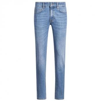 BOSS Orange Slim Fit Jeans 5‑Pocket Delaware Jeansblau