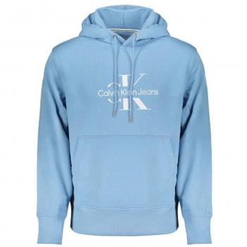 Light Blue Cotton Hoodie