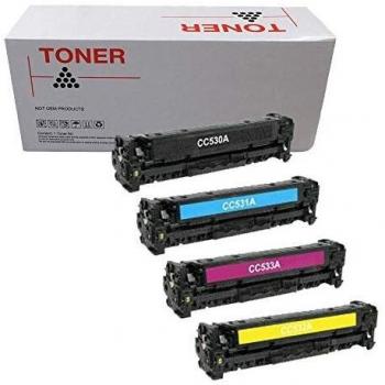 Toner bleu HP 304A (CC531A)