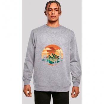 Herren Sweatshirt F4NT4STIC in erdgrau
