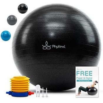 Pro Grade Anti-Burst Gym Yoga Birthing Ball (85cm)