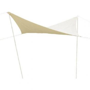 Jet-Line Sonnensegel 4 m x 4 m beige