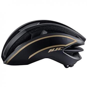 HJC Road Helm Matte Schwarz/Gold – 54‑56 cm Kopfgröße 2019