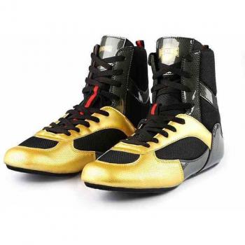 Chaussures de lutte légères dorées pour hommes, taille 39-46