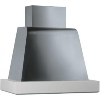 Cappa Aspirante Brio Wood Inox e Cornice Legno Dimensioni 60x45,5x62 cm