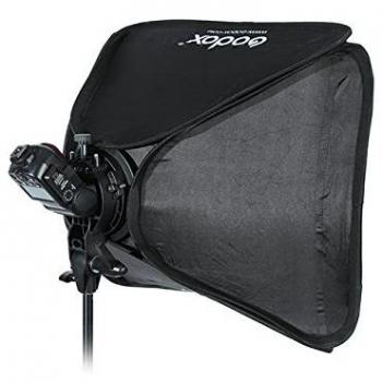 SpeedLight Bowens Softbox Halterung (40 × 40 cm) mit Gitter