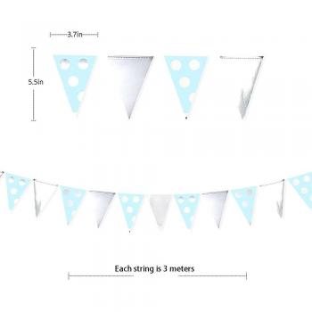 Decoración de Guirnalda Triangular para Celebraciones