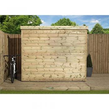 Empire 2000 Pent 8x5 door right side panel