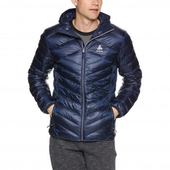 Chaqueta Odlo Hoody Air Cocoon, Hombre, Azul (Diving Navy), S
