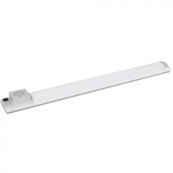 Taille 68 cm, réglette lumineuse cuisine, interrupteur + prise – couleur argent