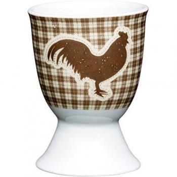 Brown Texture Hen Egg Cup – 9x12x16 cm