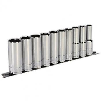 Sealey S0502 Metric Socket Set, 10 Pieces