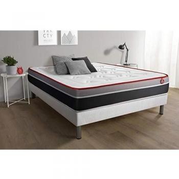 Matelas 180x200 VITAL CARE Ressorts ensachés et Mémoire de forme