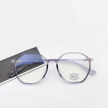 OVZA TR90 Oval Anti Blue Light Glasses for Men and Women S5020