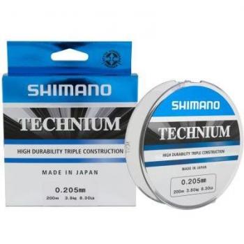 Fil Nylon Shimano Technium 200m Gris 7,5kg