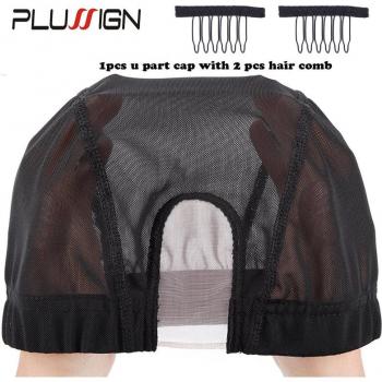 Elastic Hair Net U-Part Wig Cap Kit