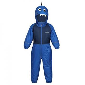 Regatta Mudplay III Waterproof Rainsuit Blue, Size: 6-12M