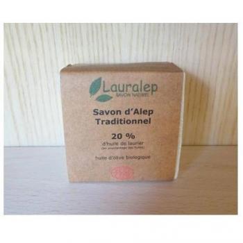 Savon d'Alep 20% Laurier