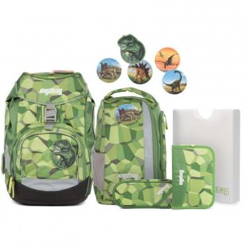 Ergobag Schulrucksack-Set Bärenanur Rex, 40 cm, 6 Stück – 2017/18 Edition