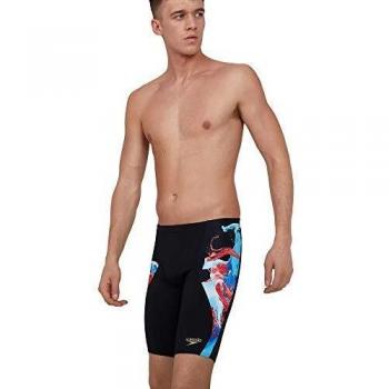 Speedo Jammer V-Cut Digital Placement Maillot de Bain Homme XL