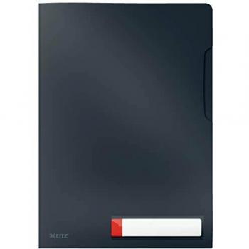 Leitz A4 Confidential Folder (40 Sheets), Trio – Cosy Range – Velvet Grey – Ref 47080089