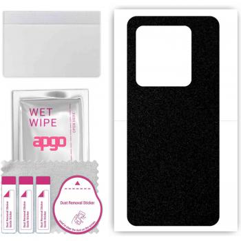 APGO Matte Rückenfolie – Infinix Note 30 Pro – Schwarzes Finish