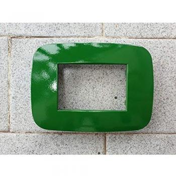 Placchetta Colorata Axolute Bticino Verde 4 Fori