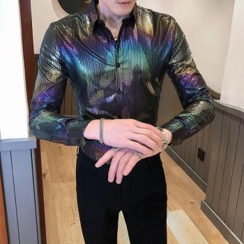 Camisa de Streetwear Arco Iris para Bar