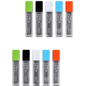 10pcs Mechanical Pencil Leads 2B Refill for School and Office