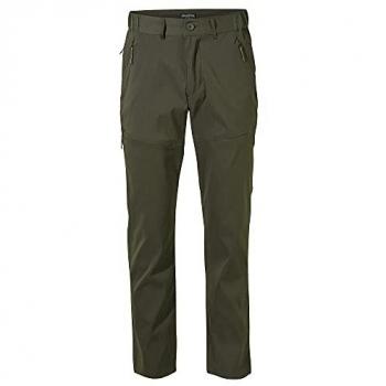 Craghoppers Men's Kiwi Pro II Eco-Friendly Stretch Hiking Trousers Dark Khaki