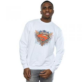 Li-CnDC Comics Superman Vleugels & Schild T-shirt voor Heren