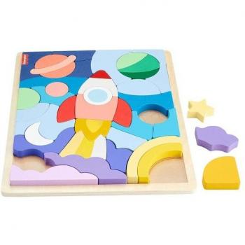 Puzzle Spaziale in Legno Fisher Price