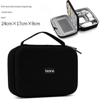 Poche à Câbles & Chargeur Double