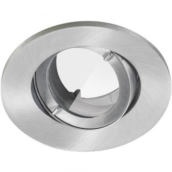 Lumiance Inbouwspot geborsteld aluminium IP44