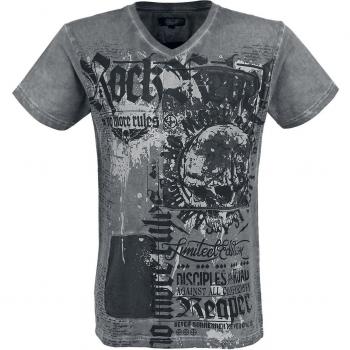 Grey Rock Rebel T-Shirt by EMP for Men