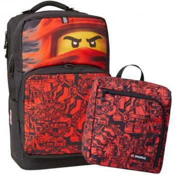 LEGO® Bags Schulranzen Maxi mit Sporttasche und Rundum-Reflektoren