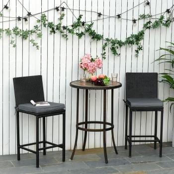 Set of 2 Chair Cushion Seat Pads