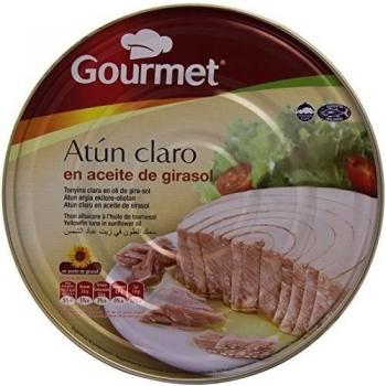 Atún Gourmet Claro en Aceite de Girasol 1250 g