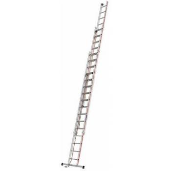 Hymer Ausziehbarer Seilzugleiter, 3 Segmente, 16 Sprossen pro Stufe