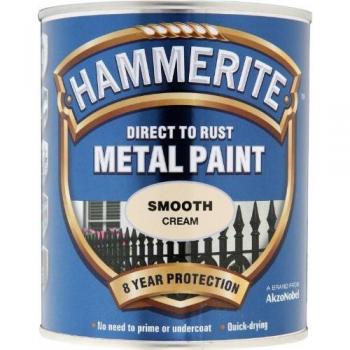 Hammerite Smooth Cream 750ml