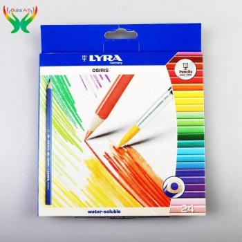 Crayons d'art LYRA 24 teintes solubles