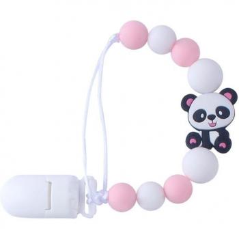 Silikon Schnullerkette für Neugeborene mit Panda