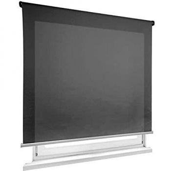 Estor Enrollable translúcido Liso HOME MERCURY 120x180 cm Gris
