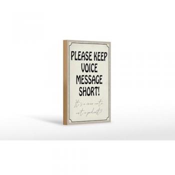 Wandornament Holz „Kreativ denken” 12×18 cm