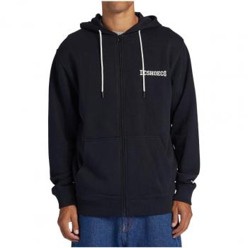 Felpa DC Shoes Baseline con Cappuccio e Zip Nero XL