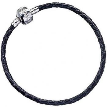 Pulsera de cuero negra HARRY POTTER para charms S